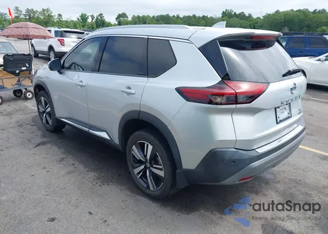 2021 Nissan Rogue Sl Fwd из США, поврежденный, VIN 5N1AT3CAXMC818465